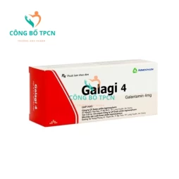 Galagi 4mg Agimexpharm - Thuốc điều trị bệnh Alzheimer hiệu quả